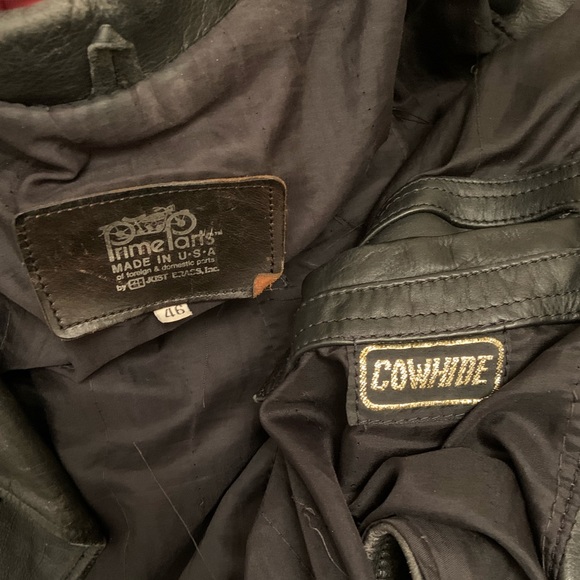 Vintage! Prime parts leather jacket - Picture 3 of 3